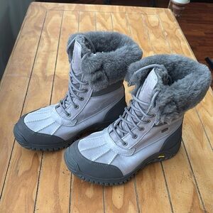 UGG Gray Winter & Rain Boots